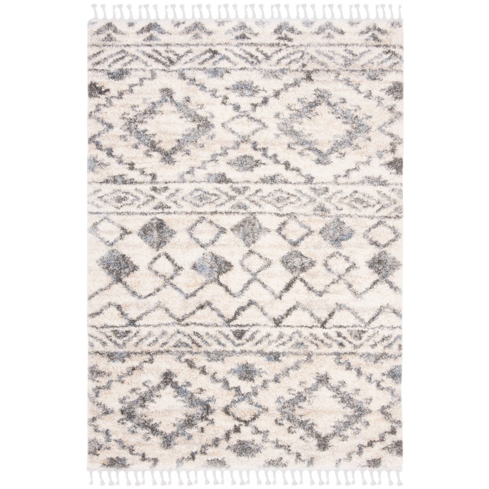 9'x12' Carmelita Rug Cream/Navy - Safavieh