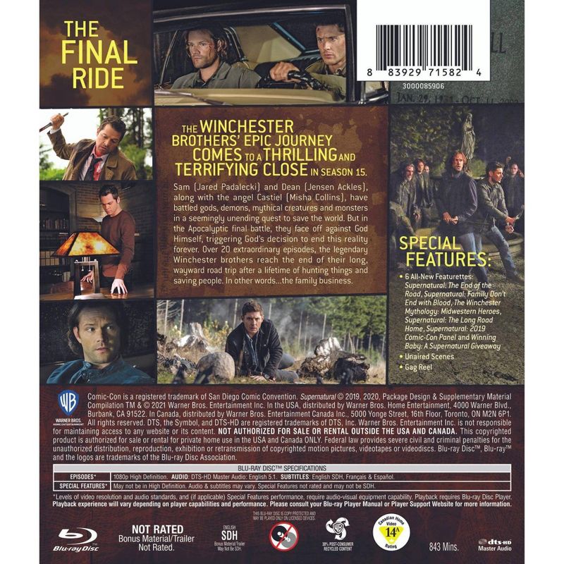 Supernatural: The Complete Fifteenth &#38; Final Season (2021), 3 of 4