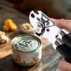 Unique Bargains Can Opener Handheld 3-in-1 Can Opener & Bottle Opener PP Iron Silver Tone 2.09"x8.35" 1 Pc - 2 of 4