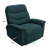 Fabric Recliner Chair with Handle, Pine Wood Frame - 2 of 4