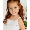 Memoi Girls' 3 Pair Pack Ribbed Floral Bouquet Camis - 3 of 4