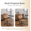 VINGLI Comfy Leather Office Desk Chair,Ergonomic High-Back Computer Gaming Chair with Dual-Base,360 Swivel Task Chair for Home Office - 4 of 4