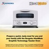 Sengoku HeatMate Compact Countertop Graphite Technology Toaster Oven with 4 Non-Stick Pans for Toasting and Baking - 2 of 4