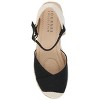 Journee Collection Womens Ashlyn Wedge Heel Espadrille Sandals - 4 of 4