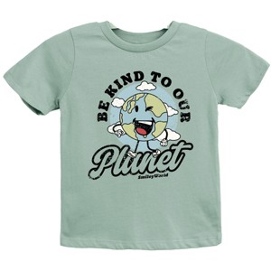 The Juniper Shop SmileyWorld Be Kind To Our Planet Retro Youth Short Sleeve Tee - 1 of 4