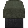 Meridian Furniture,Alora Fabric Bench - 4 of 4