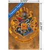 Harry Potter - Hogwarts Crest Framed Poster Trends International : Target