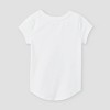 Toddler Girls' Solid Knit Short Sleeve T-Shirt - Cat & Jack™ - 2 of 3