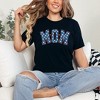 Simply Sage Market Women's Patriotic Mom Varsity Short Sleeve Graphic Tee - 2 of 3