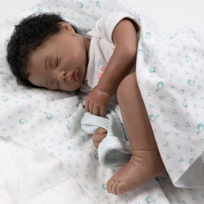 Angel's Embrace Realistic 18-inch Baby Doll with Blue Accessories