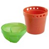 Hutzler Herb-Eze Herb Stripper & Freezer Storage Container - Strip, Measure, Collect and Store Fresh Herbs - 2 of 3