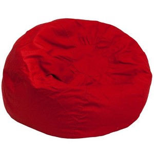 Riverstone Furniture Collection Bean Bag Chair Red