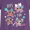 Girls' - LOL Surprise! - BFFS 4 EVA Fitted Short Sleeve Graphic T-Shirt - 2 of 4