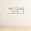 Big Dot of Happiness Colorful Children's Decor - Alphabet Nursery Wall Art and Rainbow Cloud Kids Room Decor  - 7.5 x 10 inches - Set of 3 Prints - 3 of 4