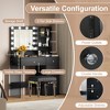 Whisen Vanity Desk with Mirror and Storage - 3 of 4