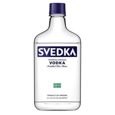 Svedka Imported Swedish Vodka - 375ml Bottle : Target