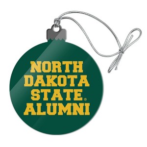 North Dakota State Bison Alumn Acrylic Christmas Tree Holiday Ornament - 1 of 4