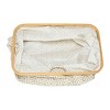 Household Essentials Bamboo Rimmed Krush Basket - 3 of 4