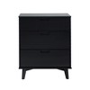 NicBex Mid-Century Modern 3-Drawer Dresser Solid Wood with Runners & Groove Handles for Bedroom/Living Room - 4 of 4