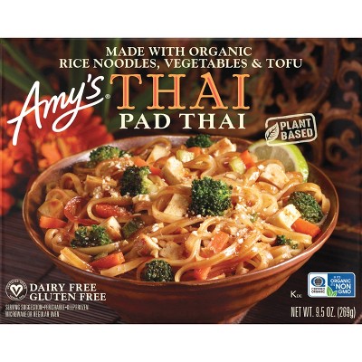 Amy&#39;s Vegan Gluten Free Frozen Pad Thai - 9.5oz