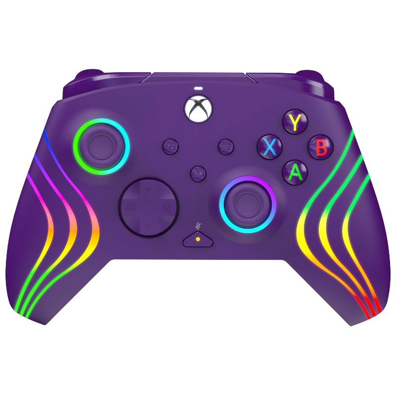 PDP Afterglow Wave Wired Controller for Xbox Series X|S/Xbox One - Purple, 1 of 30