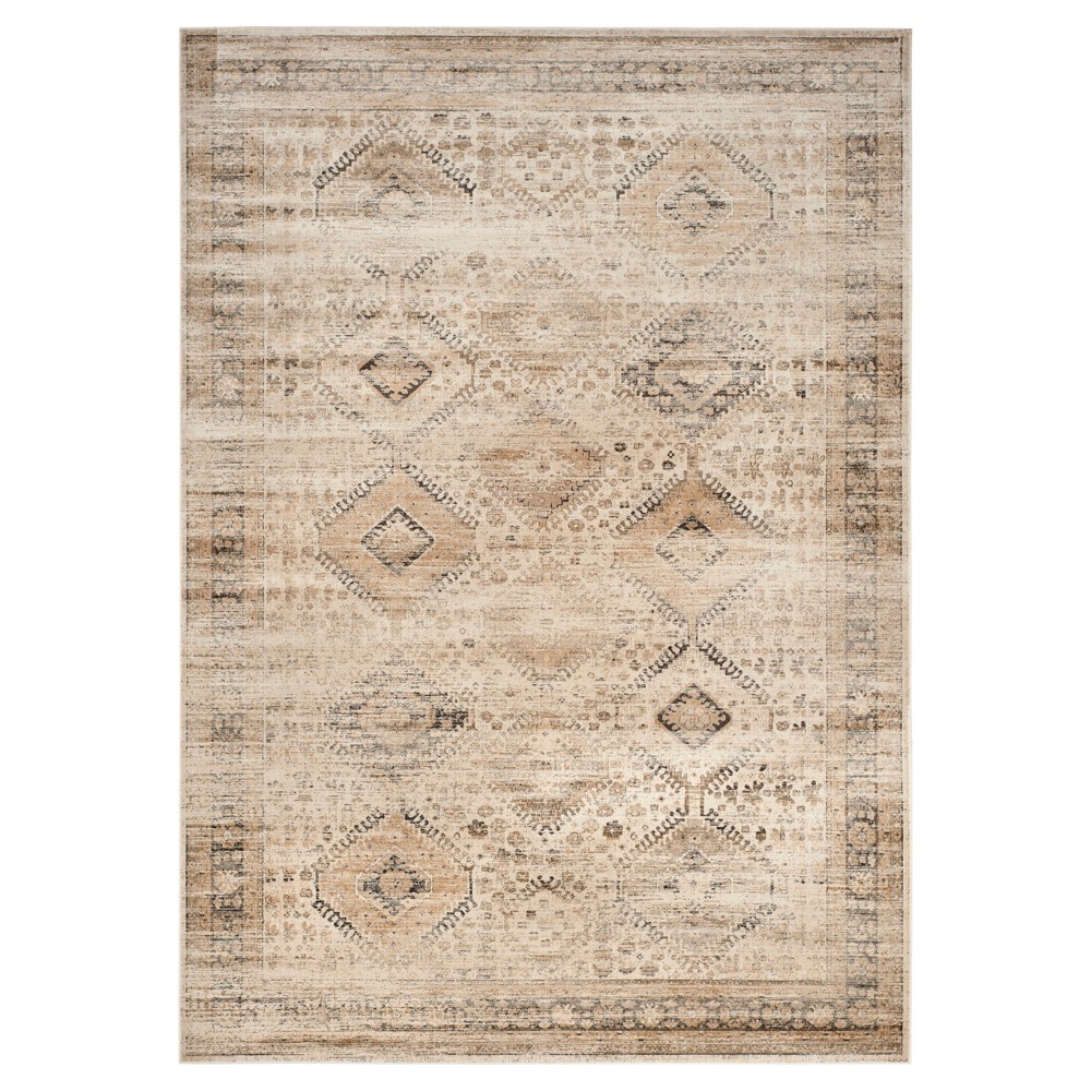 11'x15' Maxwell Vintage Area Rug Stone - Safavieh