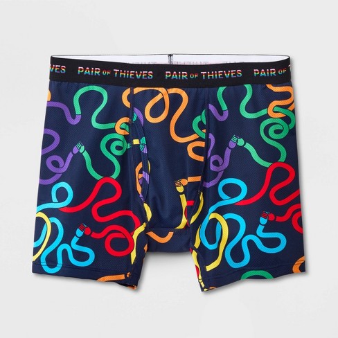 Pair Of Thieves Men's Queens Super Fit Boxer Briefs - Royal Blue S