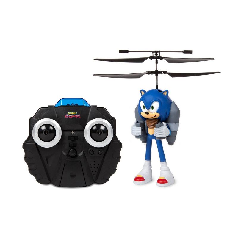 World Tech Toys Sonic Boom Sonic 2.5 Channel IR Jetpack Flying Figure Helicopter, 1 of 7