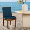 ARDEN Foam Outdoor Double Welted Dining Chair Cushion, 20 x 20, made with ProFoam, Rain-proof, Fade Resistant - 2 of 4