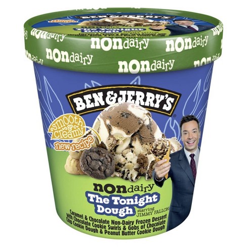 Ben & Jerry's Non-Dairy The Tonight Dough Chocolate & Caramel Frozen Dessert - 16oz - image 1 of 4