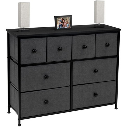 Sorbus Drawer Dresser for Bedroom Clothes Storage Black