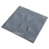 VidaXL 3D Wall Panels 12 pcs 19.7"x19.7" Diamond Gray 32.3 ftÂ² - 4 of 4