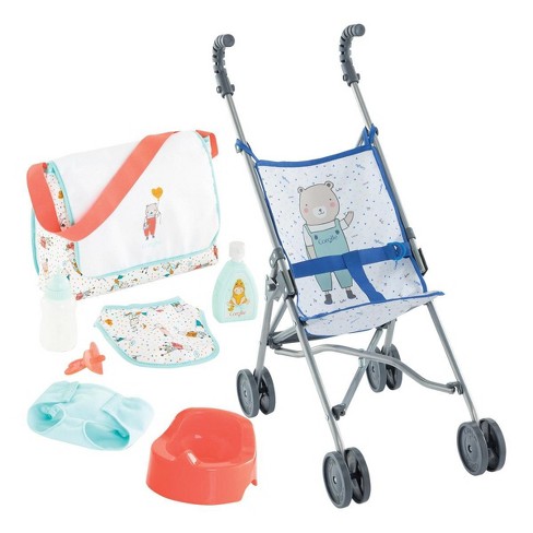 Baby born doll clearance stroller