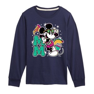 Boys' - Disney - Mickey Mouse Sunglasses Long Sleeve Graphic T-Shirt - 1 of 4