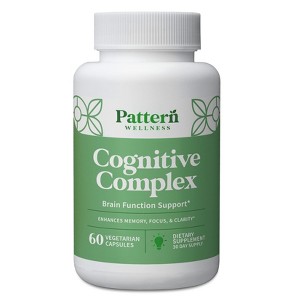 Pattern Wellness Cognitive Complex Supplement - 60 Count - 1 of 4
