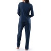 Fruit of the Loom Women's and Women's Plus Long Sleeve Pajama Set - 2 of 4