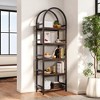 NicBex Bookshelf with Display Shelves & Metal Frame Bookcases for Living Room Home Office - 3 of 4
