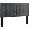 Modway Paisley Tufted Full / Queen Upholstered Performance Velvet Headboard -  Three Mounting Position Heights  - Fabric+20kg/m3 density foam - 2 of 4