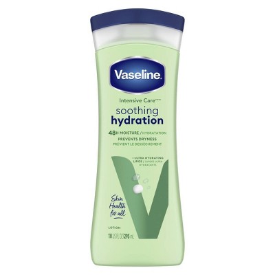 Vaseline Intensive Care Moisturizing Body Lotion with Aloe Vera Soothing Hydration