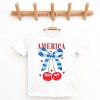 The Juniper Shop Coquette America Cherries Youth Short Sleeve Tee - 3 of 4