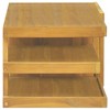 VidaXL Wall-mounted Bathroom Cabinet 35.4"x15.7"x11.8" Solid Wood Teak - 4 of 4