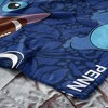 NCAA Enroll Stitch Hugger Pillow & Silk Touch Throw Blanket Set 40x50 Inches - 3 of 4