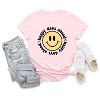 Simply Sage Market Women's Happy Days Ahead Smiley Face Short Sleeve Graphic Tee - 2 of 2