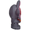 Netflix 3.5' Airblown Demogorgon with Pumpkin Halloween Inflatable Decoration - 3 of 4