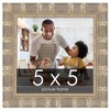 PosterPalooza | 5x5 Wide Bamboo Picture Frame, UV Acrylic, 4 Finishes - Brown, Black, Silver, and Natural - 2 of 4