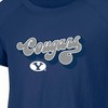 NCAA BYU Cougars Girls' Knot T-Shirt - 3 of 3