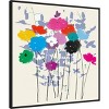 30" x 30" Meadow Flowers by Jenny Frean Framed Canvas Wall Art Print - Amanti Art: Modern Botanical Lithograph, Polystyrene Frame - 2 of 4