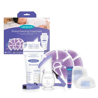 Image of Lansinoh Breastfeeding Essentials Kit for Nursing Moms