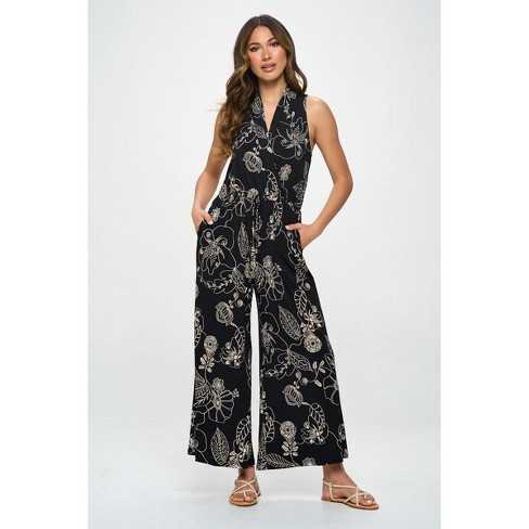 Target floral cheap jumpsuit