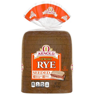 Arnold Seeded Jewish Rye Bread 16oz Target